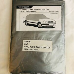 Auto Window Protector Car 87” x 130” Silver Magnetic